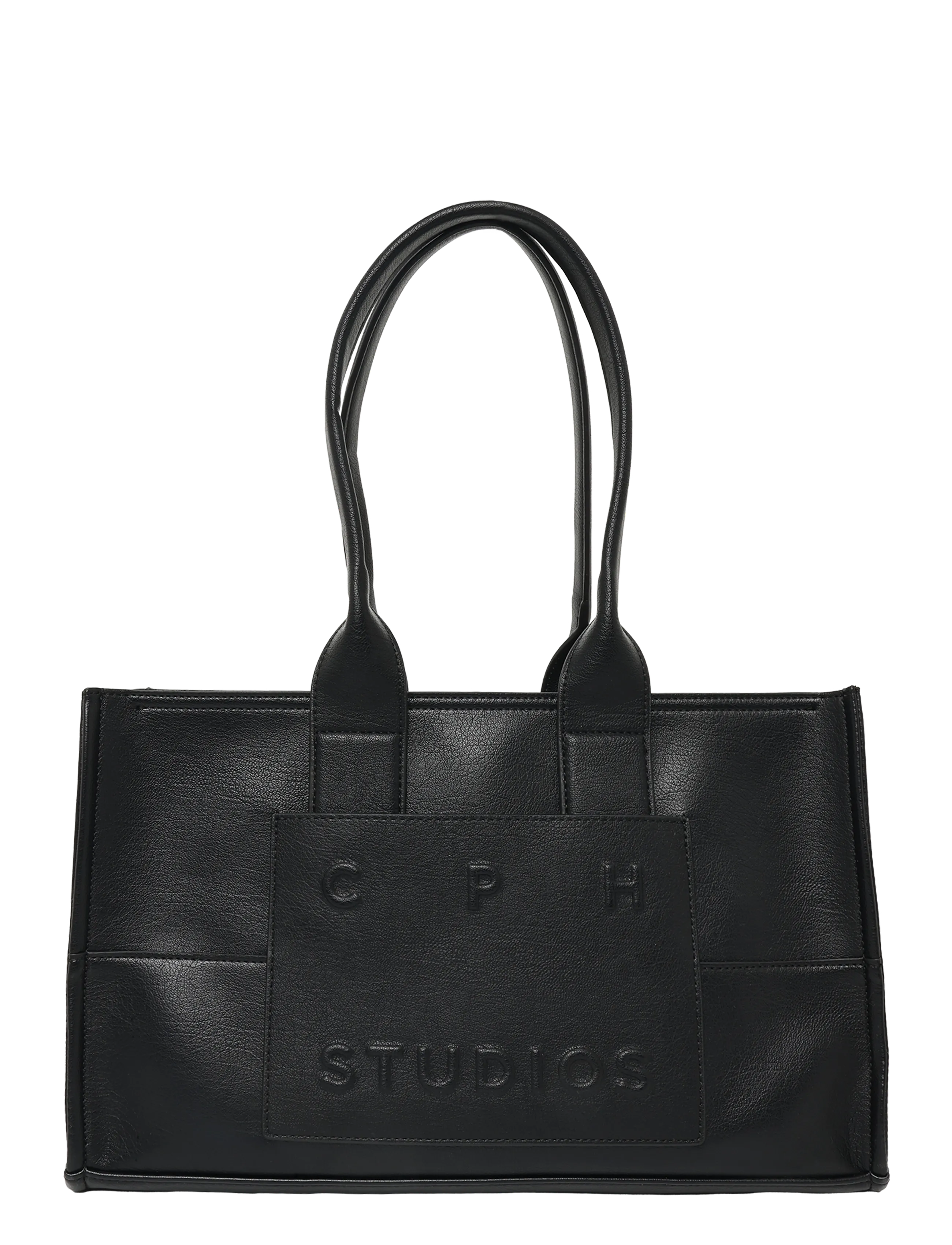 Copenhagen Studios CPH BAG 16 recycled leather black - Geburtstag - BLACK / black