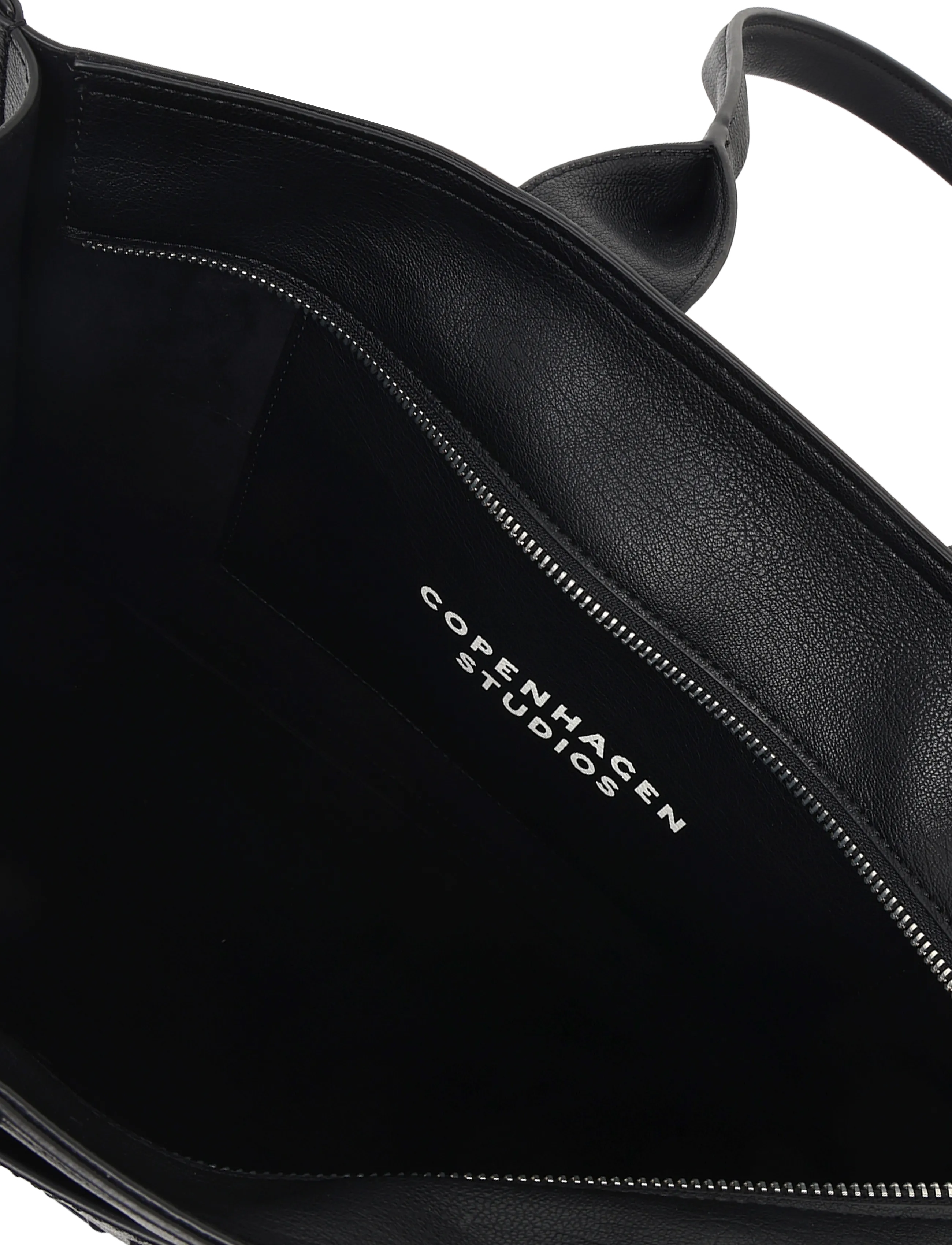 Copenhagen Studios - CPH BAG 16 recycled leather black - tote bags - black - 3