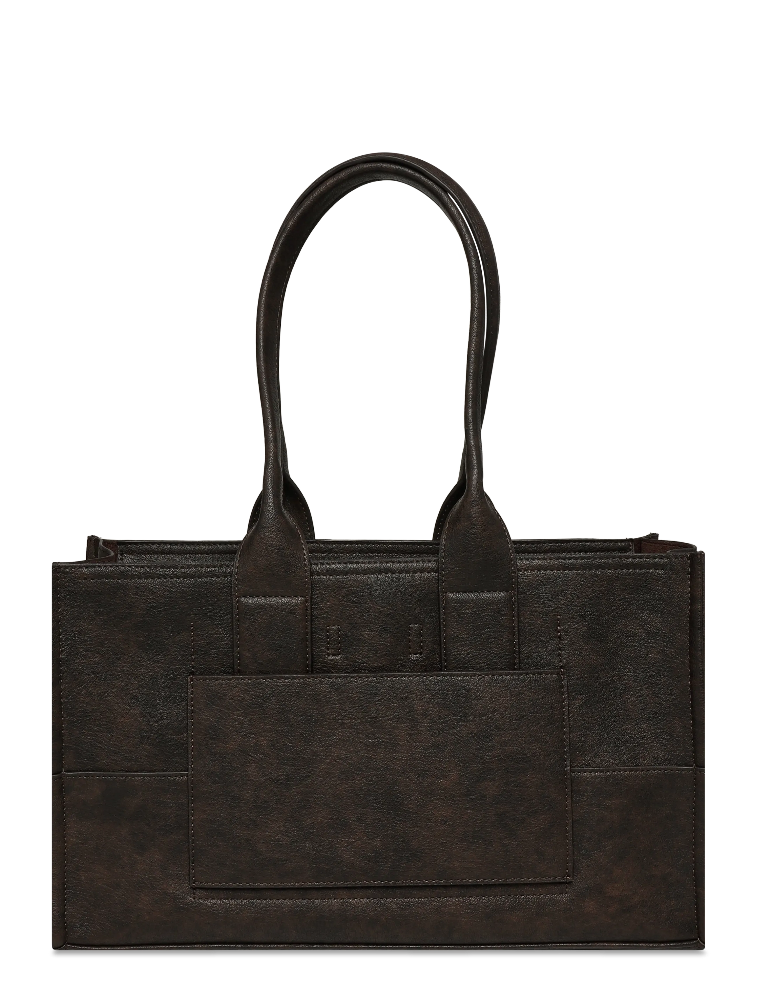Copenhagen Studios - CPH BAG 16 recycled vintage leather brown - tote bags - brown - 1