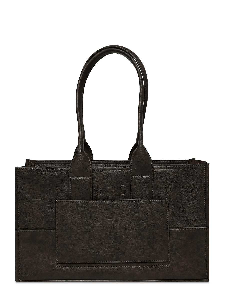 Copenhagen Studios - CPH BAG 16 recycled vintage leather brown - tote bags - brown - 1