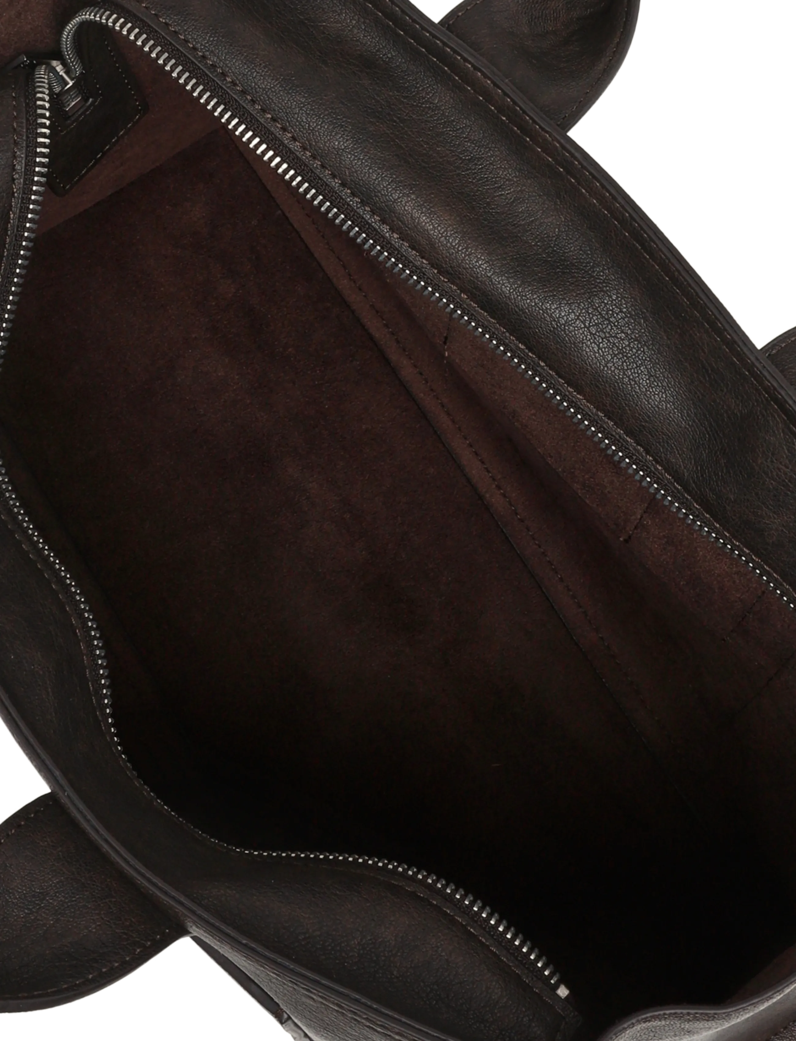 Copenhagen Studios - CPH BAG 16 recycled vintage leather brown - tote bags - brown - 3