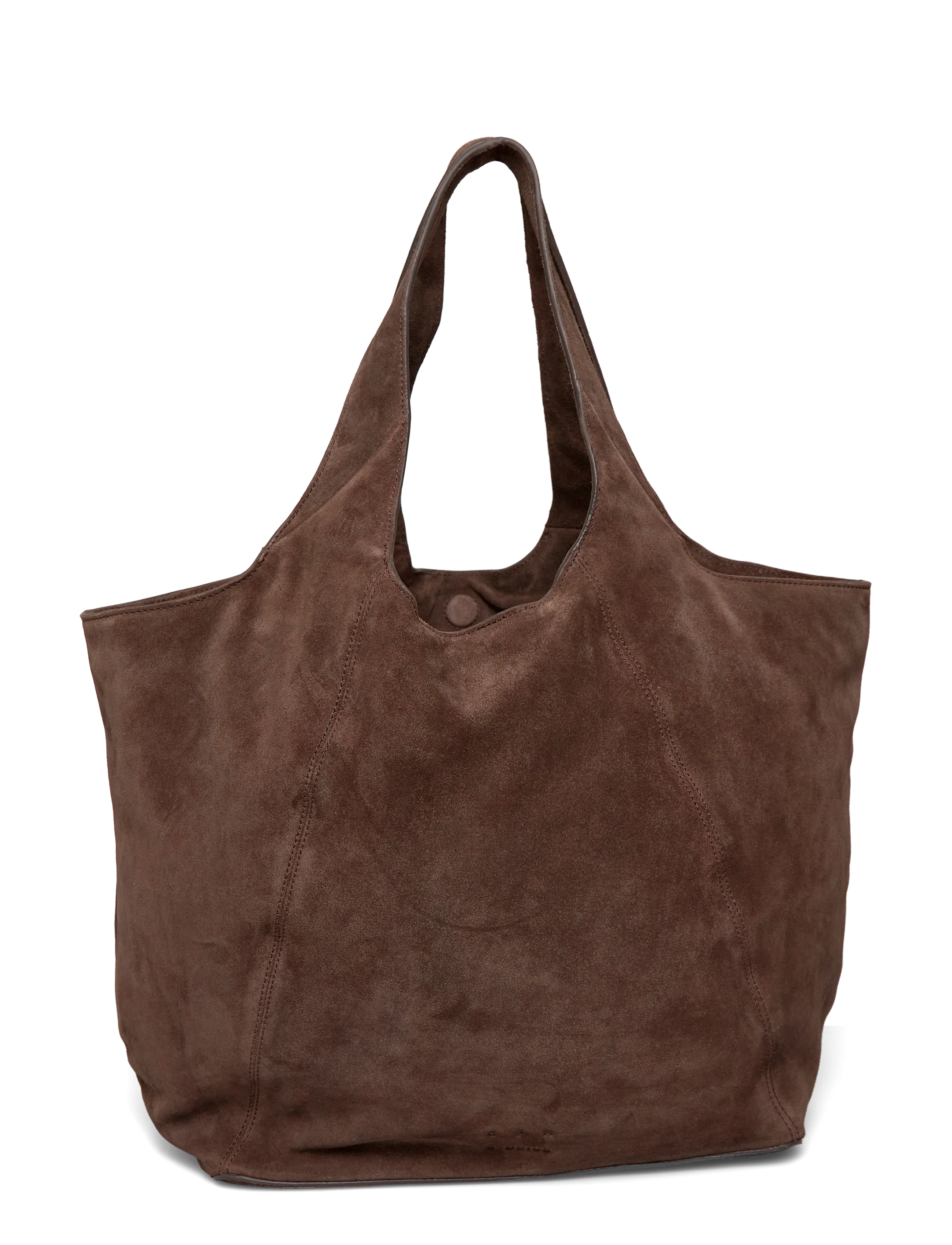 Copenhagen Studios - CPH BAG 582 vintage suede dark brown - kandekotid - dark brown - 1