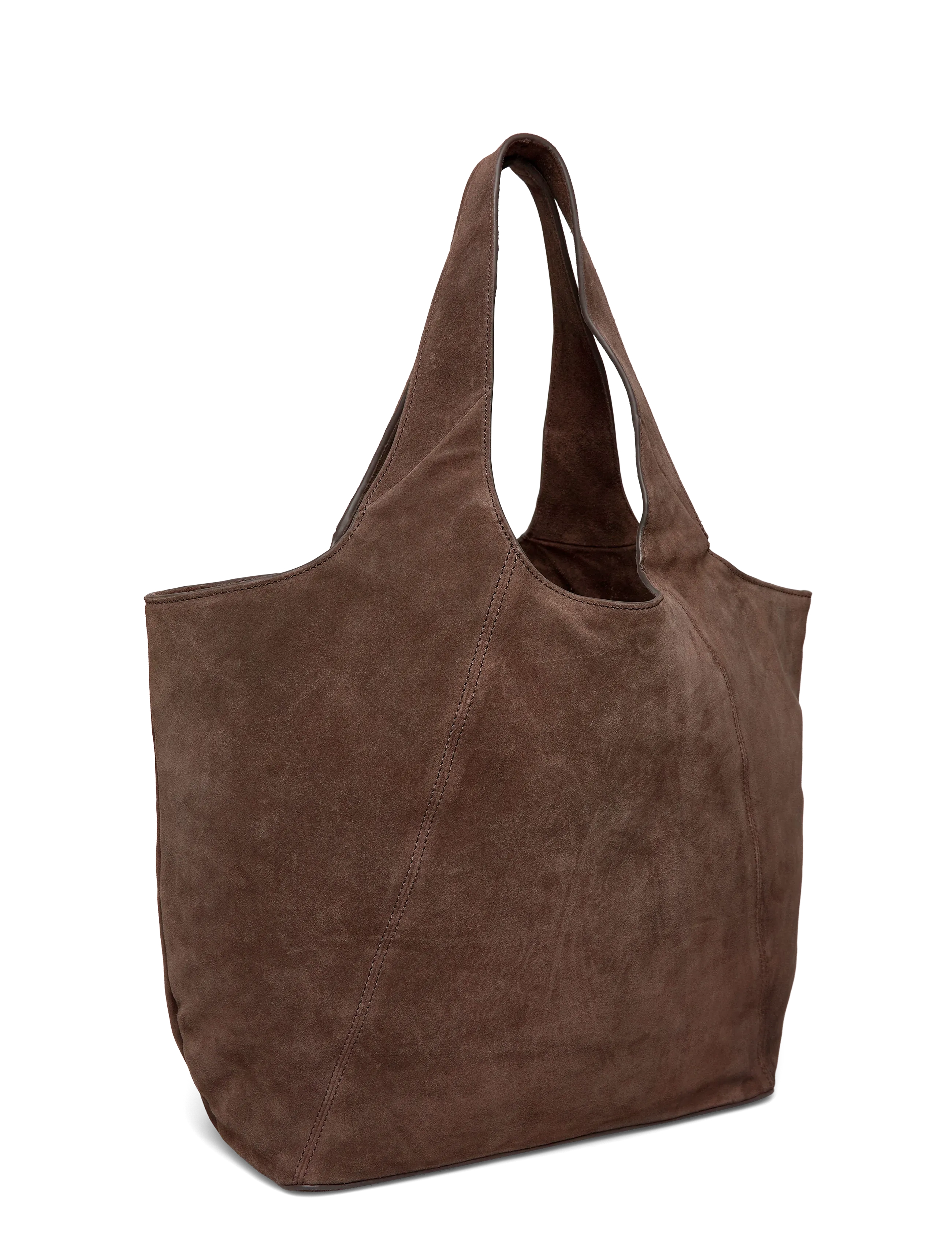 Copenhagen Studios - CPH BAG 582 vintage suede dark brown - kandekotid - dark brown - 2
