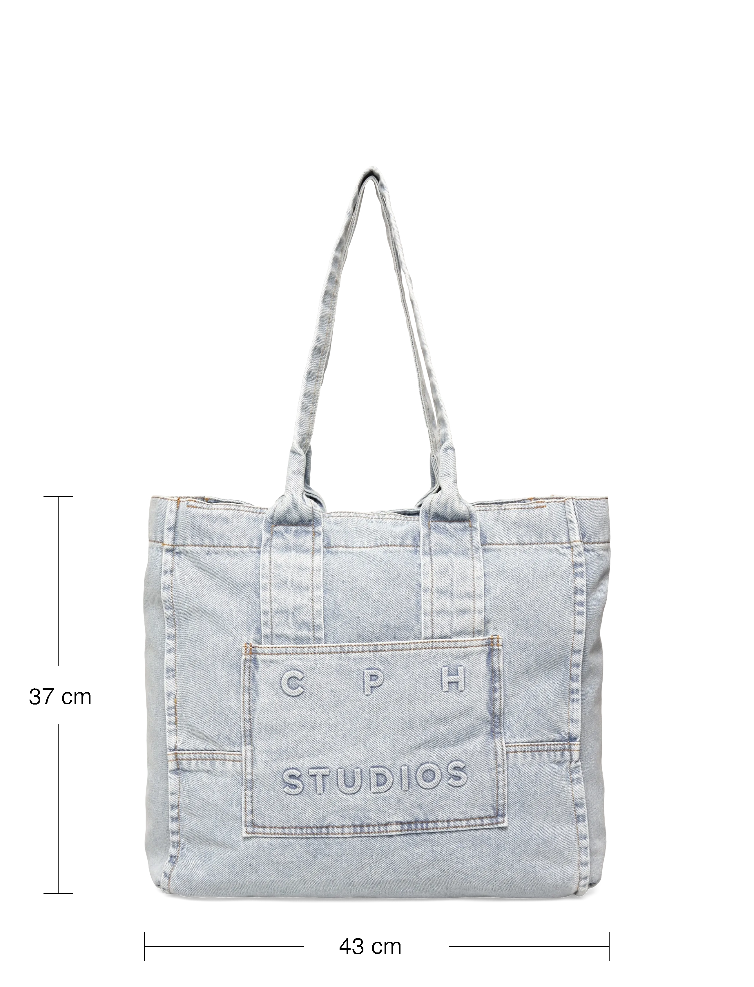 Copenhagen Studios - CPH BAG 5 - tote bags - light blue - 3