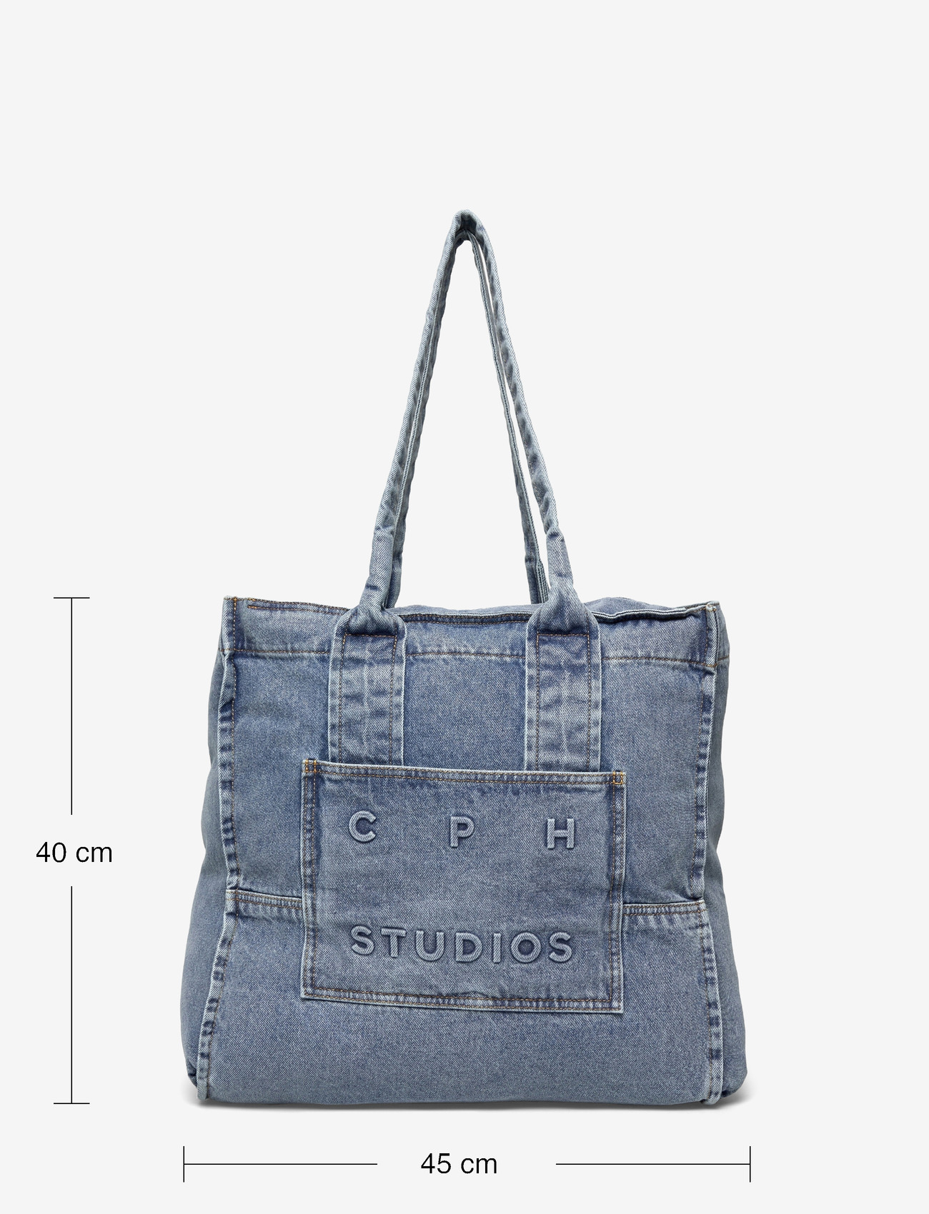Copenhagen Studios - CPH BAG 5 - tote-stiilis kotid - mid blue - 3
