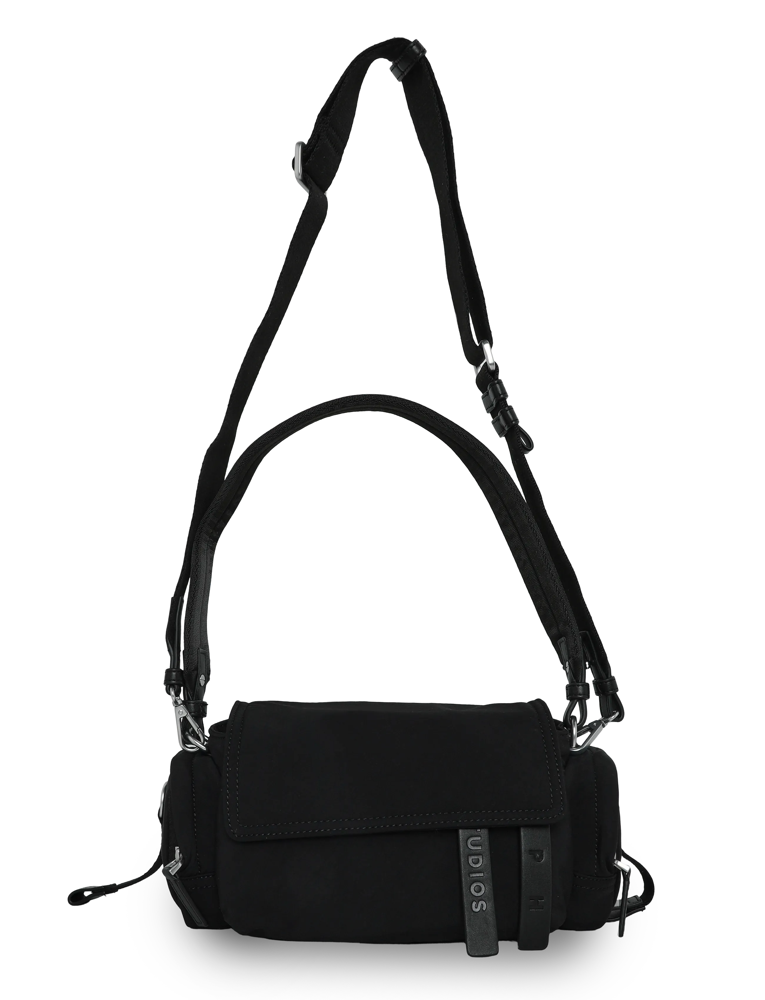 Copenhagen Studios CPH BAG 6 nylon black - Crossbody Bags - BLACK / black