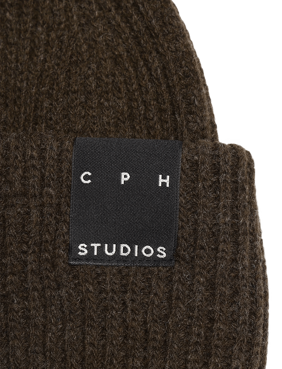 Copenhagen Studios - CPH BEANIE 3 wool mix chocolate - alltags-style - chocolate - 2