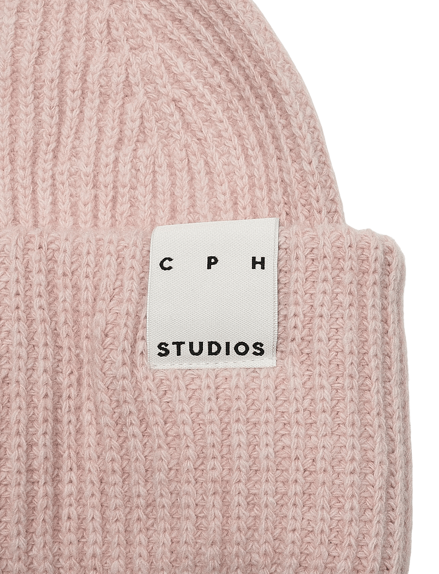 Copenhagen Studios - CPH BEANIE 3 wool mix light rose - alltags-style - light rose - 2