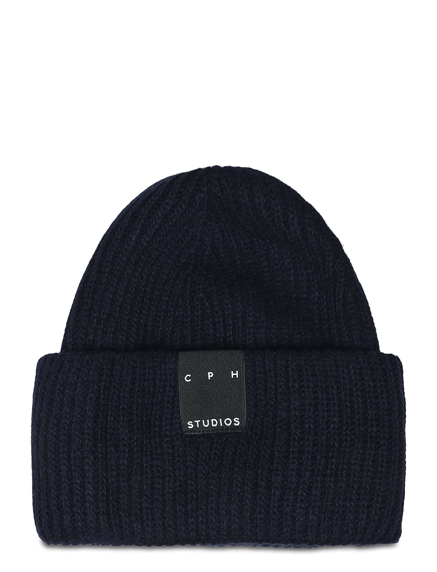 Copenhagen Studios - CPH BEANIE 3 wool mix light rose - alltags-style - navy blue - 0