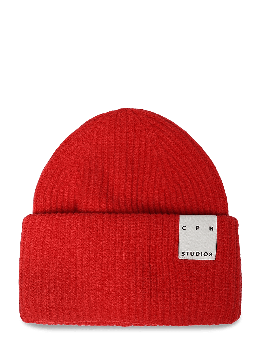 Copenhagen Studios - CPH BEANIE 3 wool mix light rose - alltags-style - red - 0