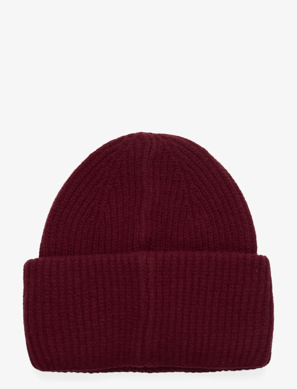 Copenhagen Studios - CPH BEANIE 3 wool mix black - alltags-style - burgundy - 1