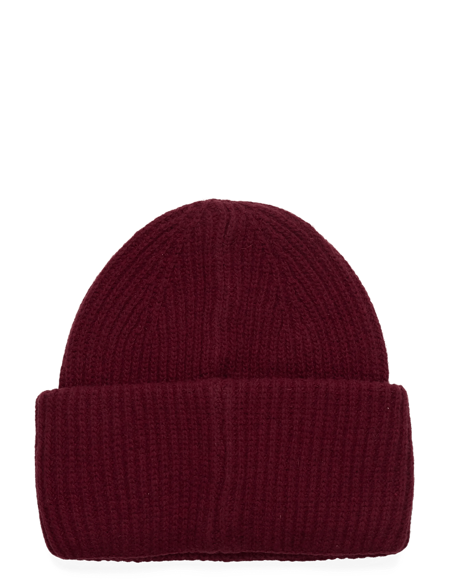 Copenhagen Studios - CPH BEANIE 3 wool mix burgundy - burgundy - 1