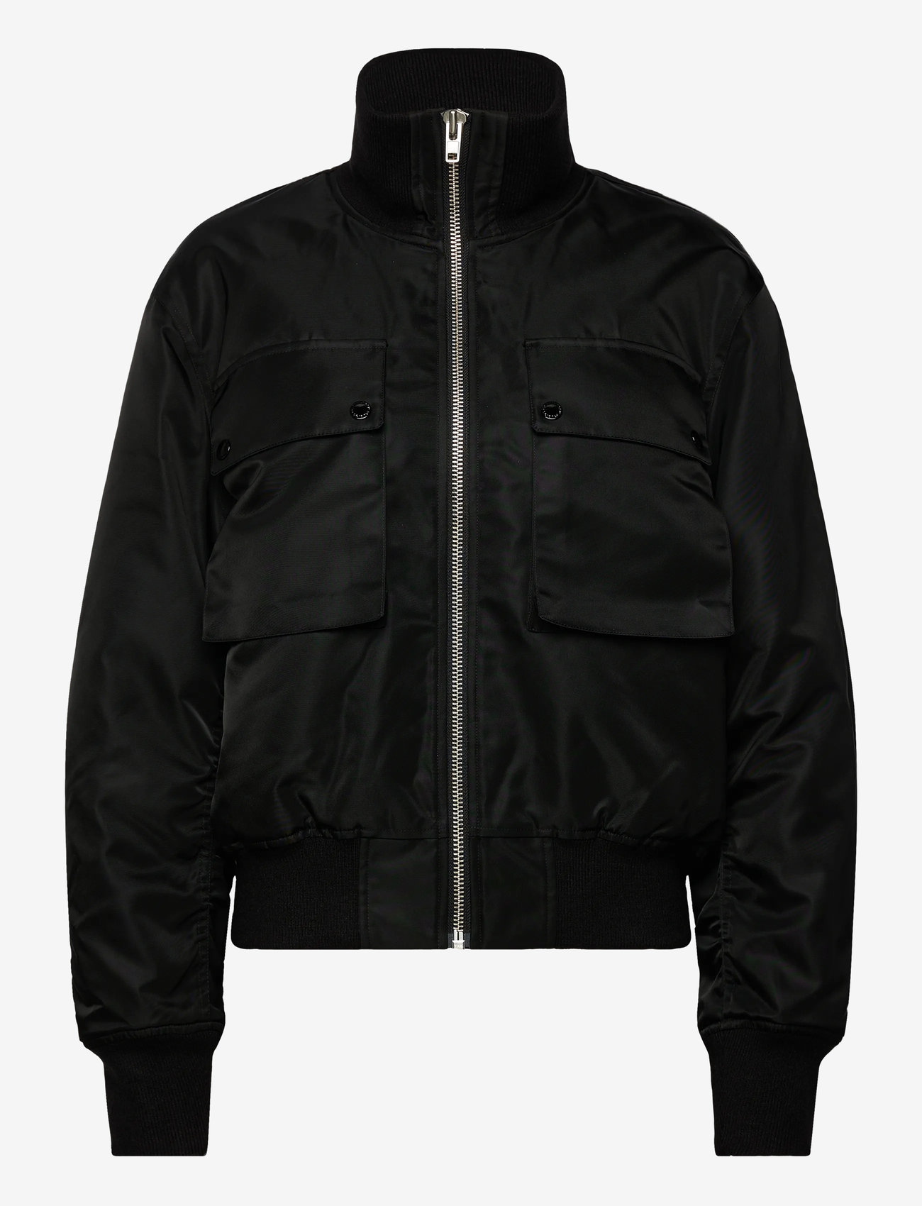 Copenhagen Studios - CPH BOMBER JACKET 1 nylon black - bomberjakker - black - 0