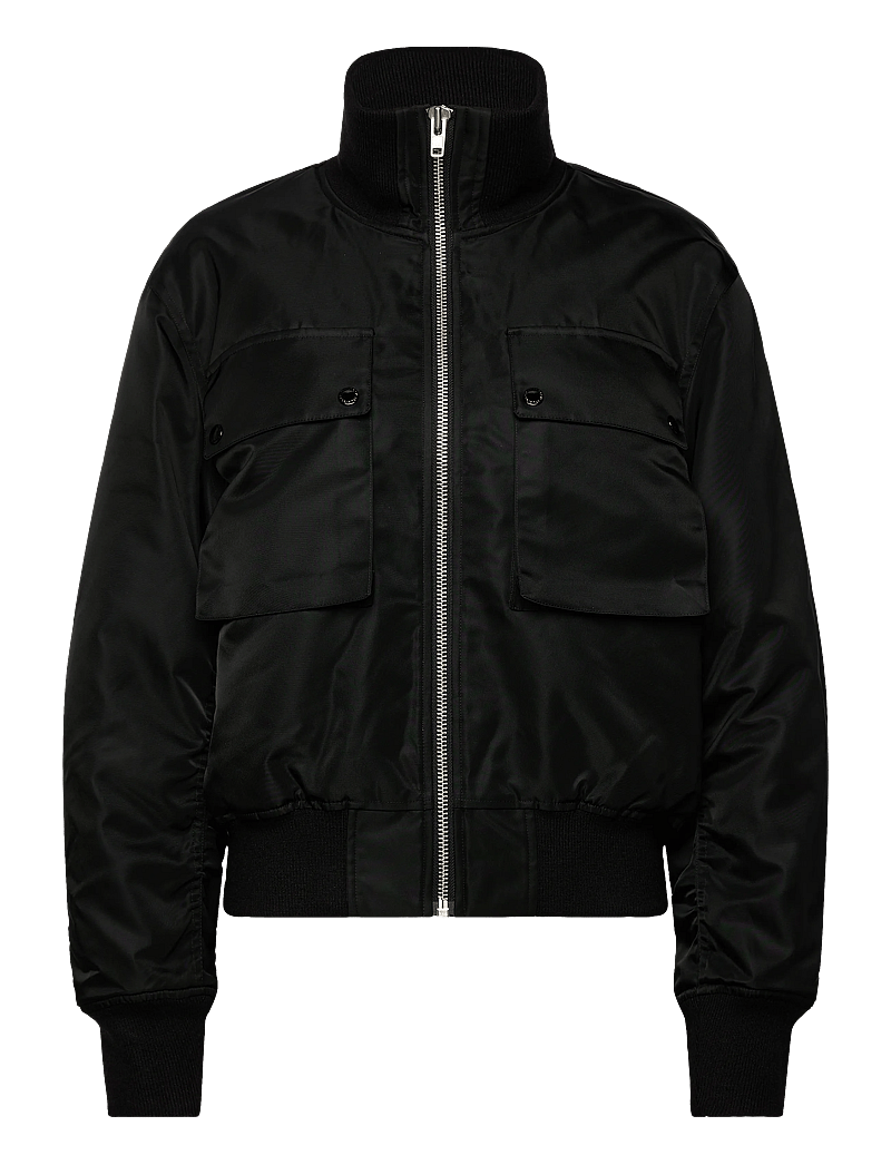 Copenhagen Studios - CPH BOMBER JACKET 1 nylon olive - frühlingsjacken - black - 0