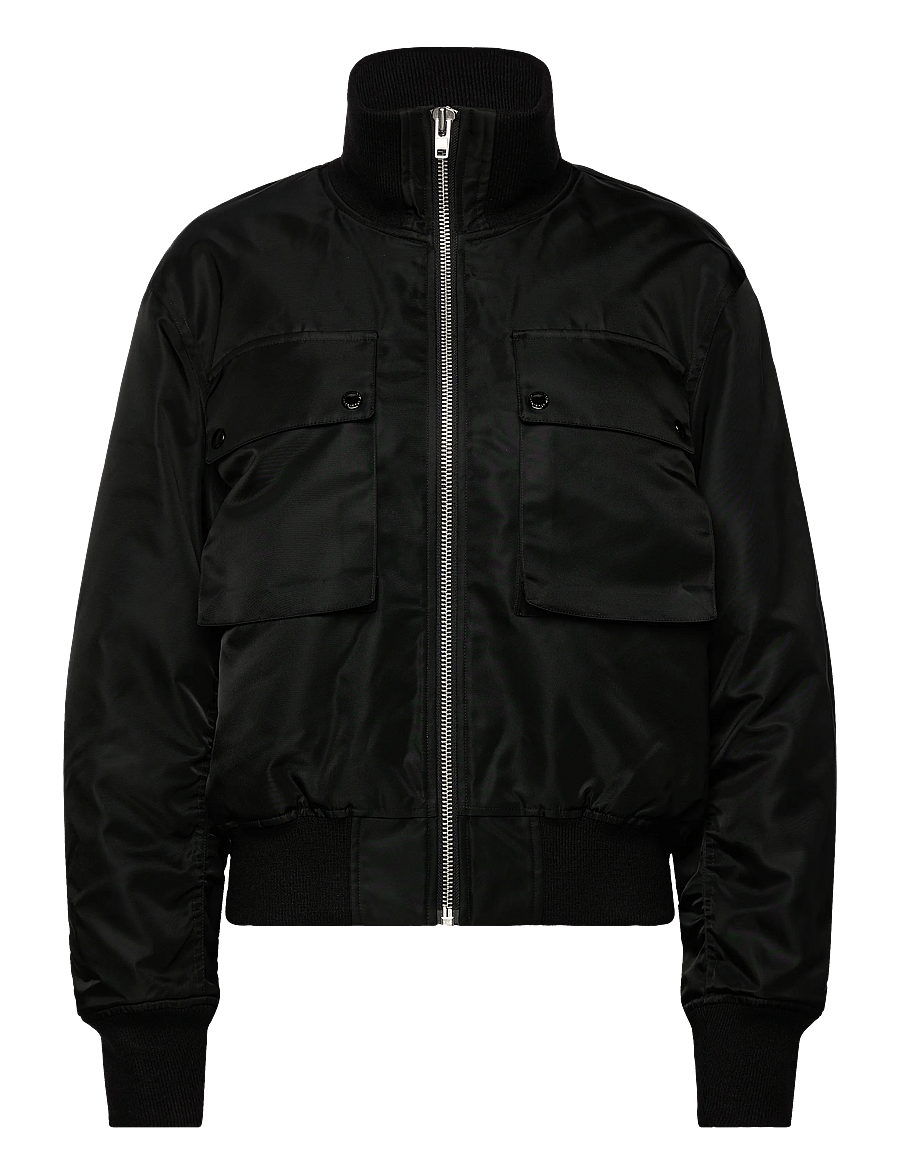 Copenhagen Studios - CPH BOMBER JACKET 1 nylon olive - frühlingsjacken - black - 0