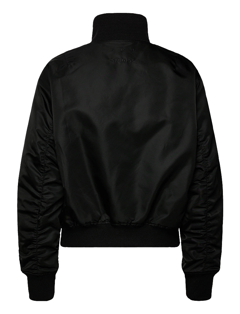 Copenhagen Studios - CPH BOMBER JACKET 1 nylon olive - frühlingsjacken - black - 1