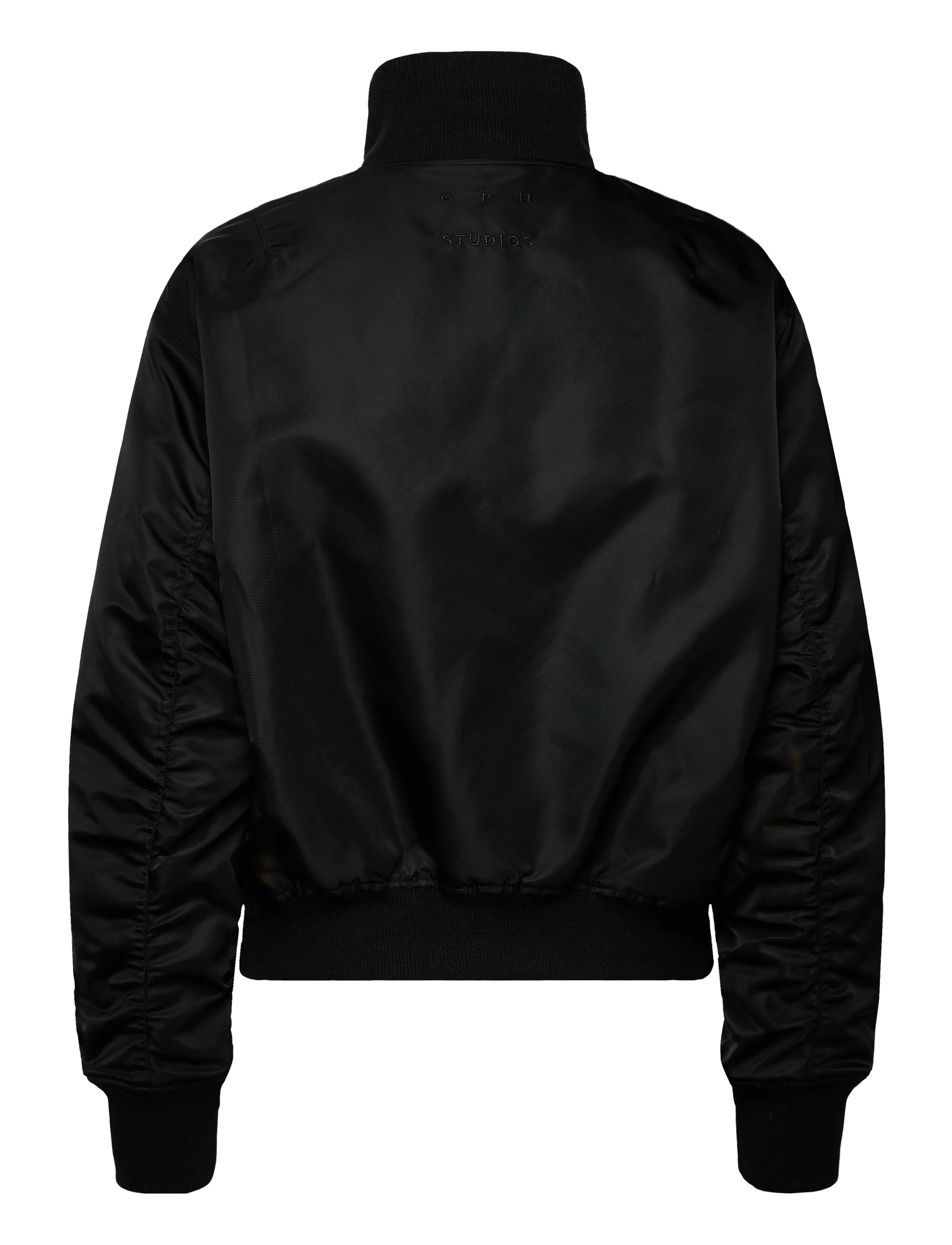 Copenhagen Studios - CPH BOMBER JACKET 1 nylon olive - vårjackor - black - 1