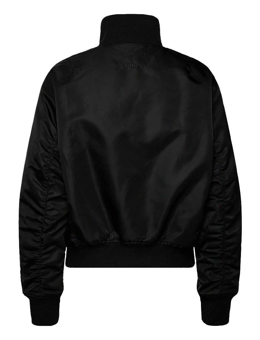 Copenhagen Studios - CPH BOMBER JACKET 1 nylon olive - frühlingsjacken - black - 1