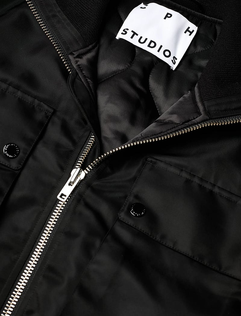 Copenhagen Studios - CPH BOMBER JACKET 1 nylon olive - frühlingsjacken - black - 2
