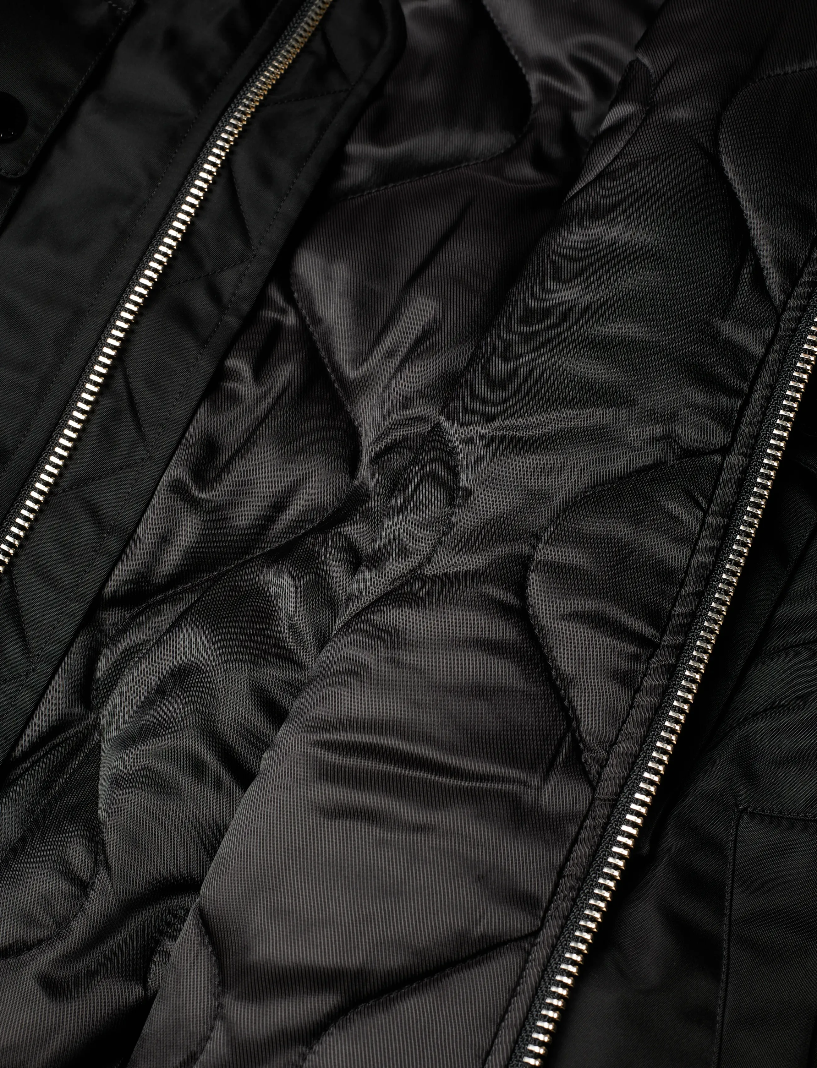 Copenhagen Studios - CPH BOMBER JACKET 1 nylon olive - vårjackor - black - 4