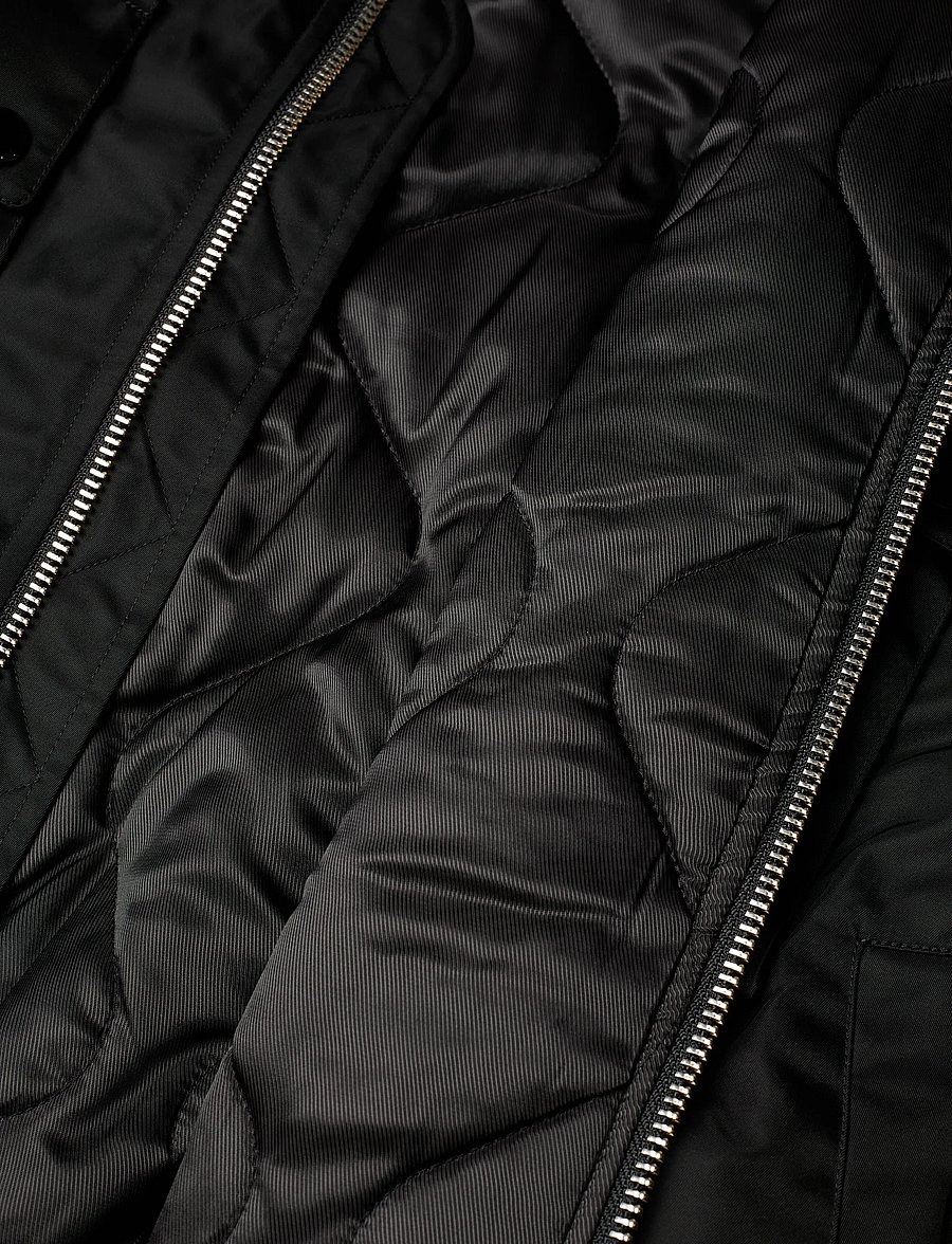 Copenhagen Studios - CPH BOMBER JACKET 1 nylon olive - frühlingsjacken - black - 4
