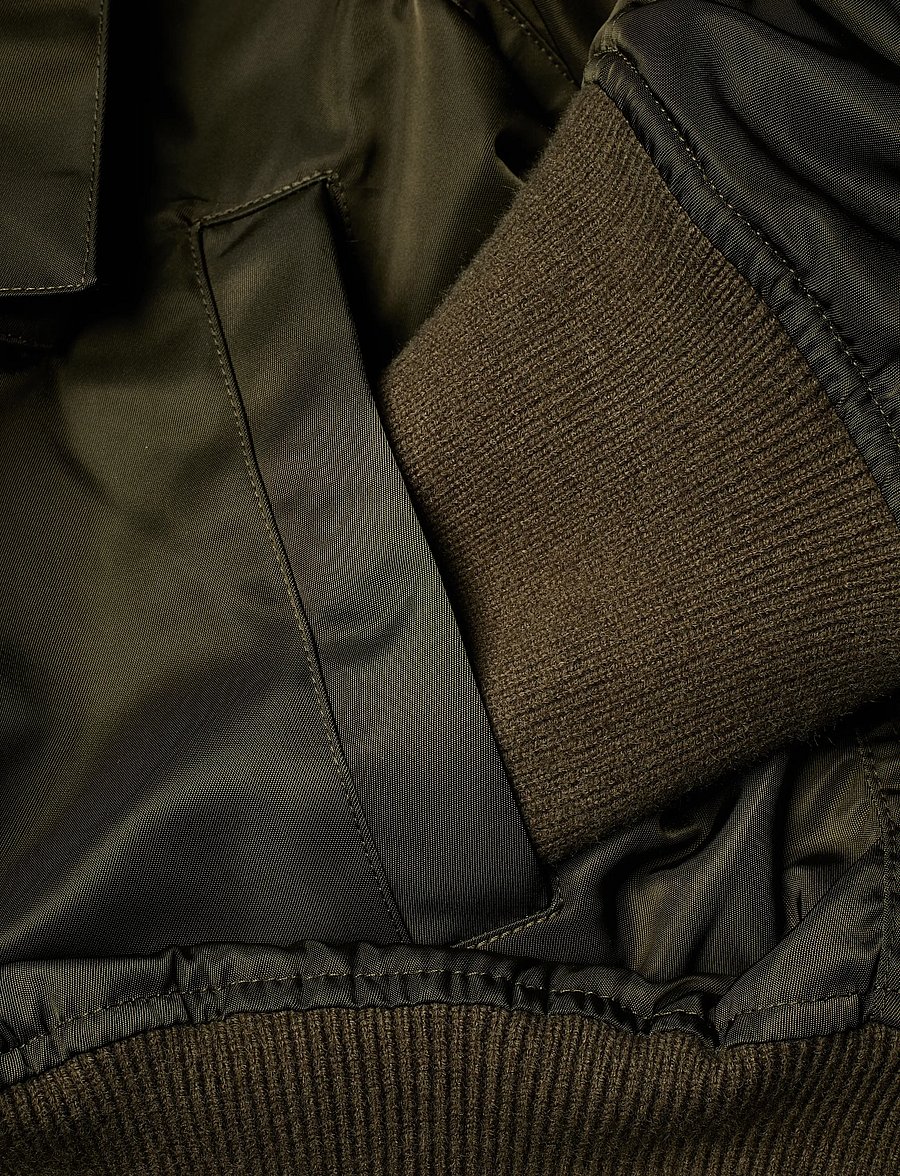 Copenhagen Studios - CPH BOMBER JACKET 1 nylon olive - frühlingsjacken - olive - 3