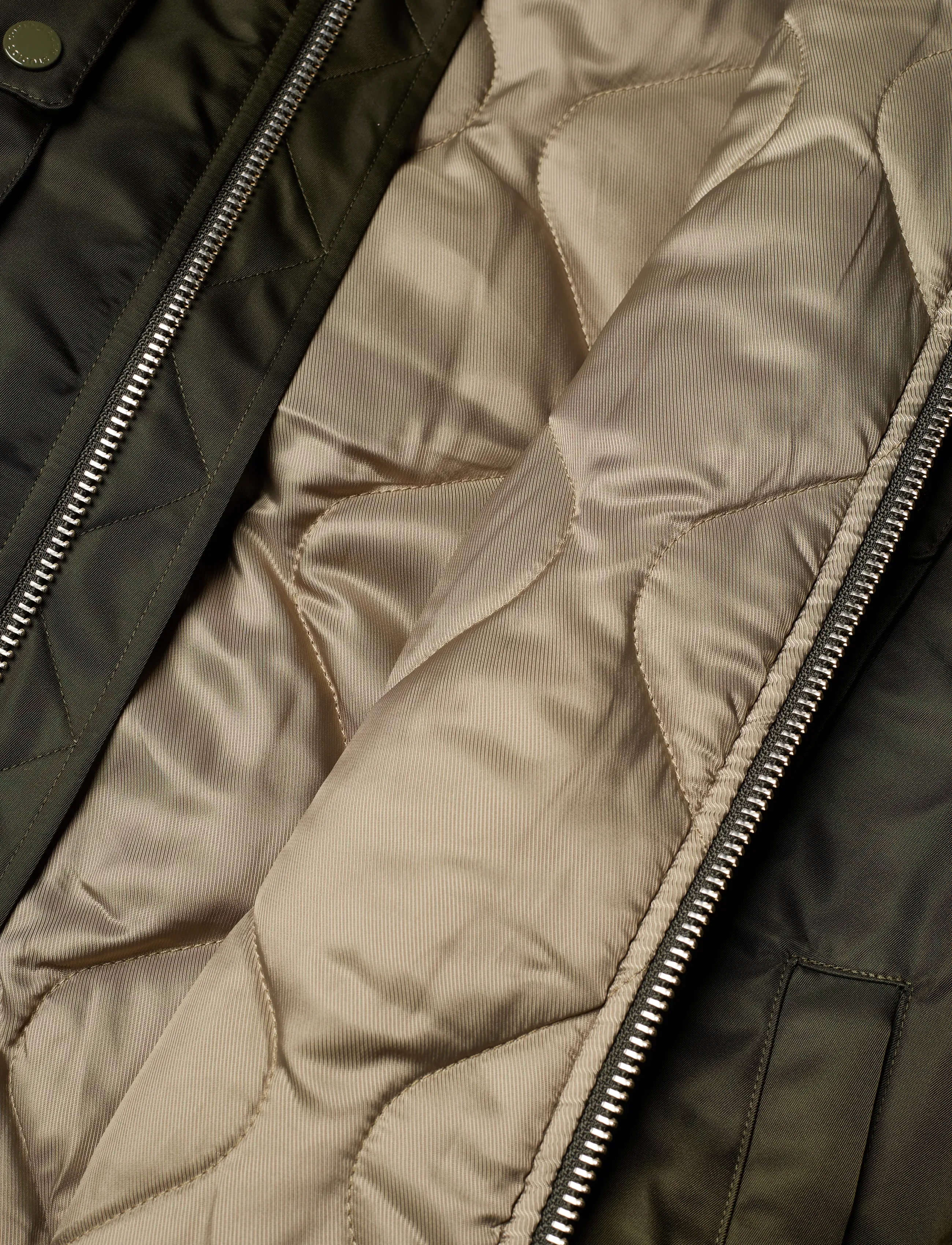 Copenhagen Studios - CPH BOMBER JACKET 1 nylon olive - frühlingsjacken - olive - 4