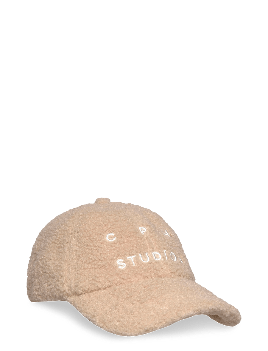 Copenhagen Studios - CPH CAP 2 teddy chocolate - kappen - ecru - 0