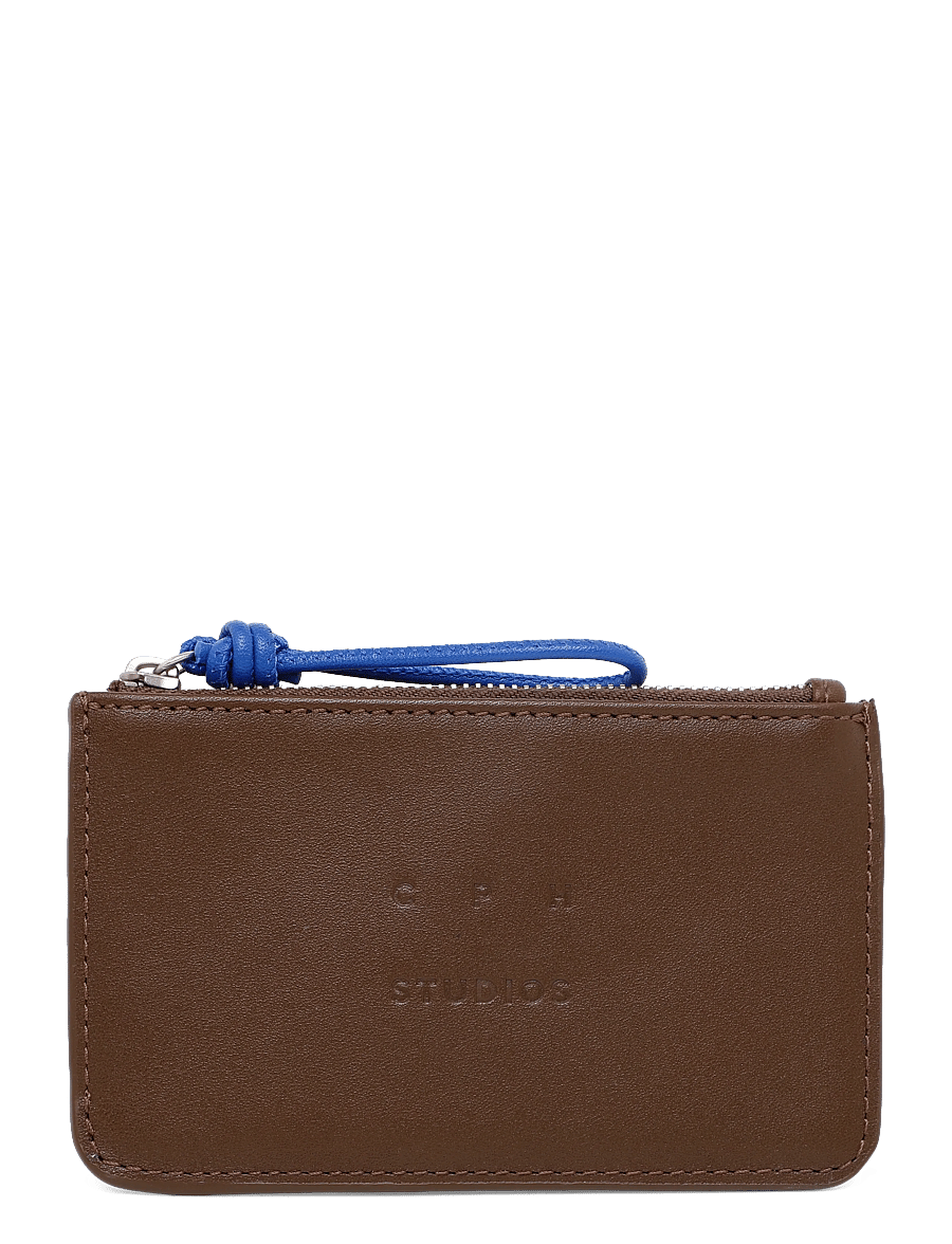 Copenhagen Studios - CPH CARD WALLET 2 leather chocolate - wallets - chocolate - 0