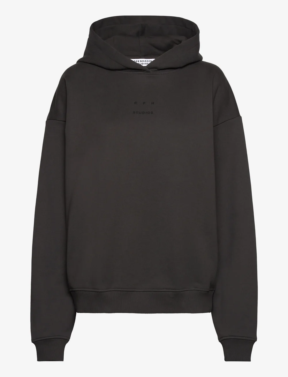 Copenhagen Studios - CPH HOODIE 7 cotton burgundy - hoodies - black - 0