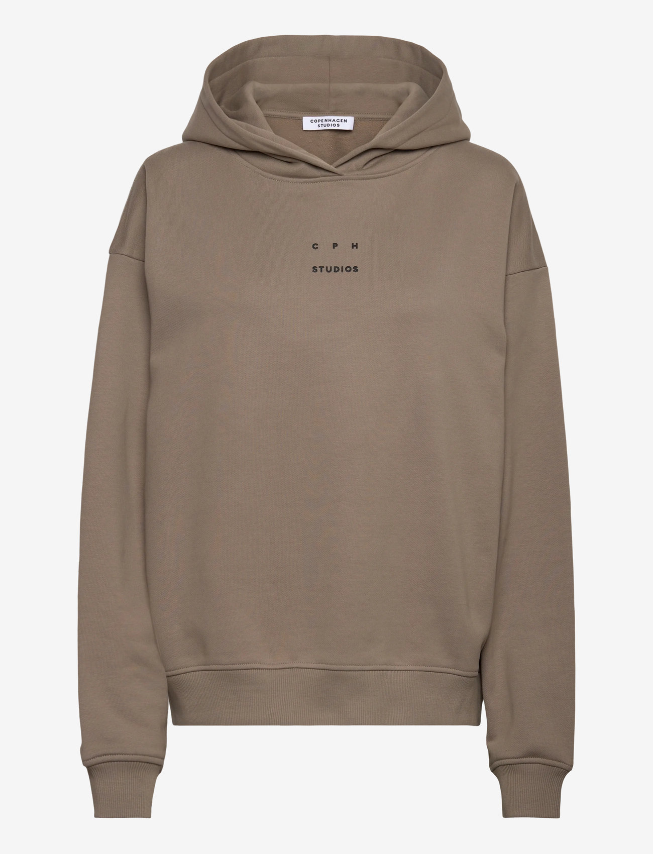 Copenhagen Studios - CPH HOODIE 7 cotton black - hættetrøjer - olive - 0