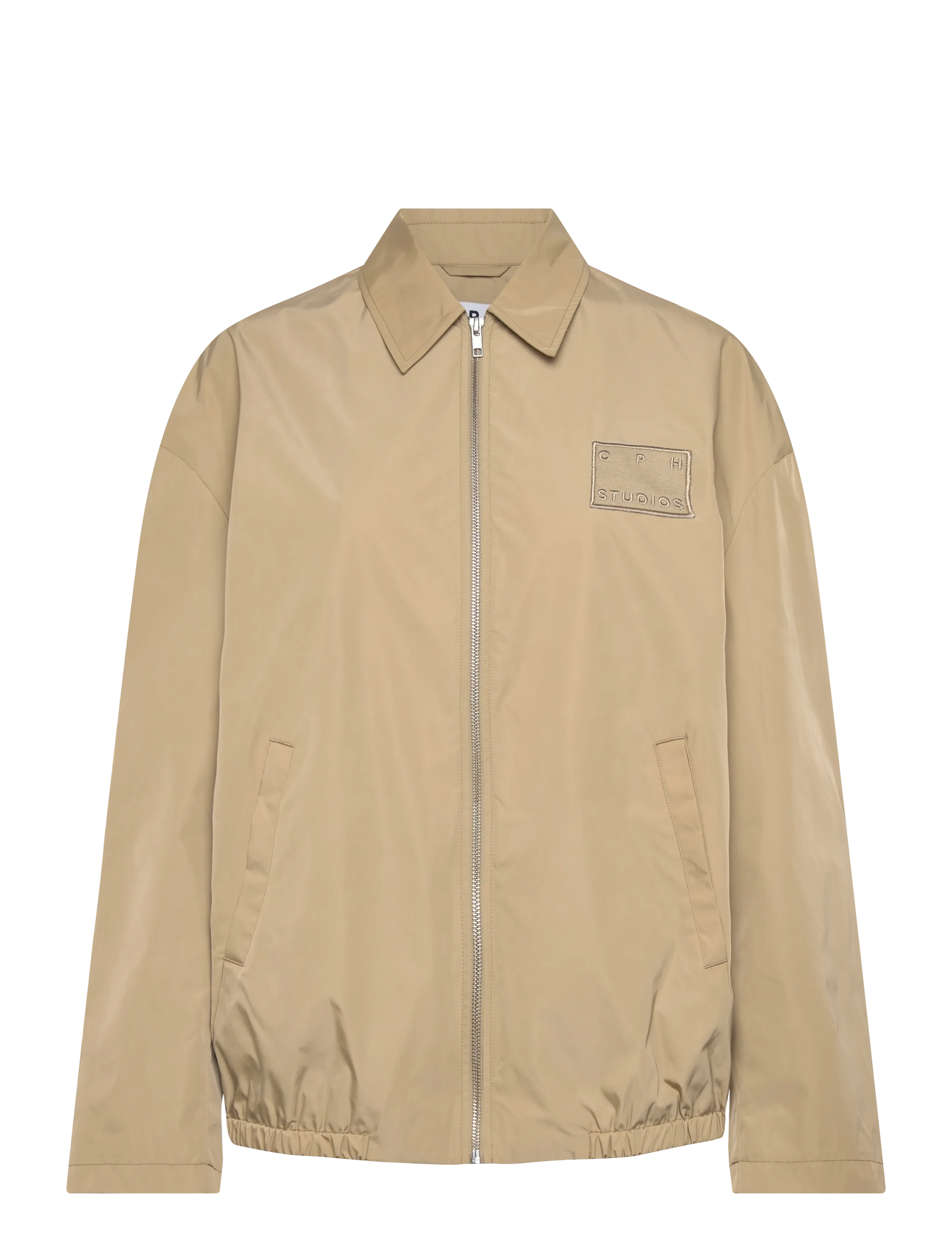 COPENHAGEN STUDIOS Cph Nylon Jacke 1 Nylon Schwarz Beige - S - Damen