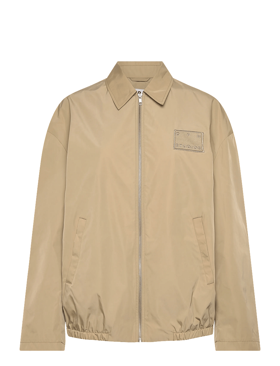 Copenhagen Studios - CPH NYLON JACKET 1 nylon black - frühlingsjacken - beige - 1