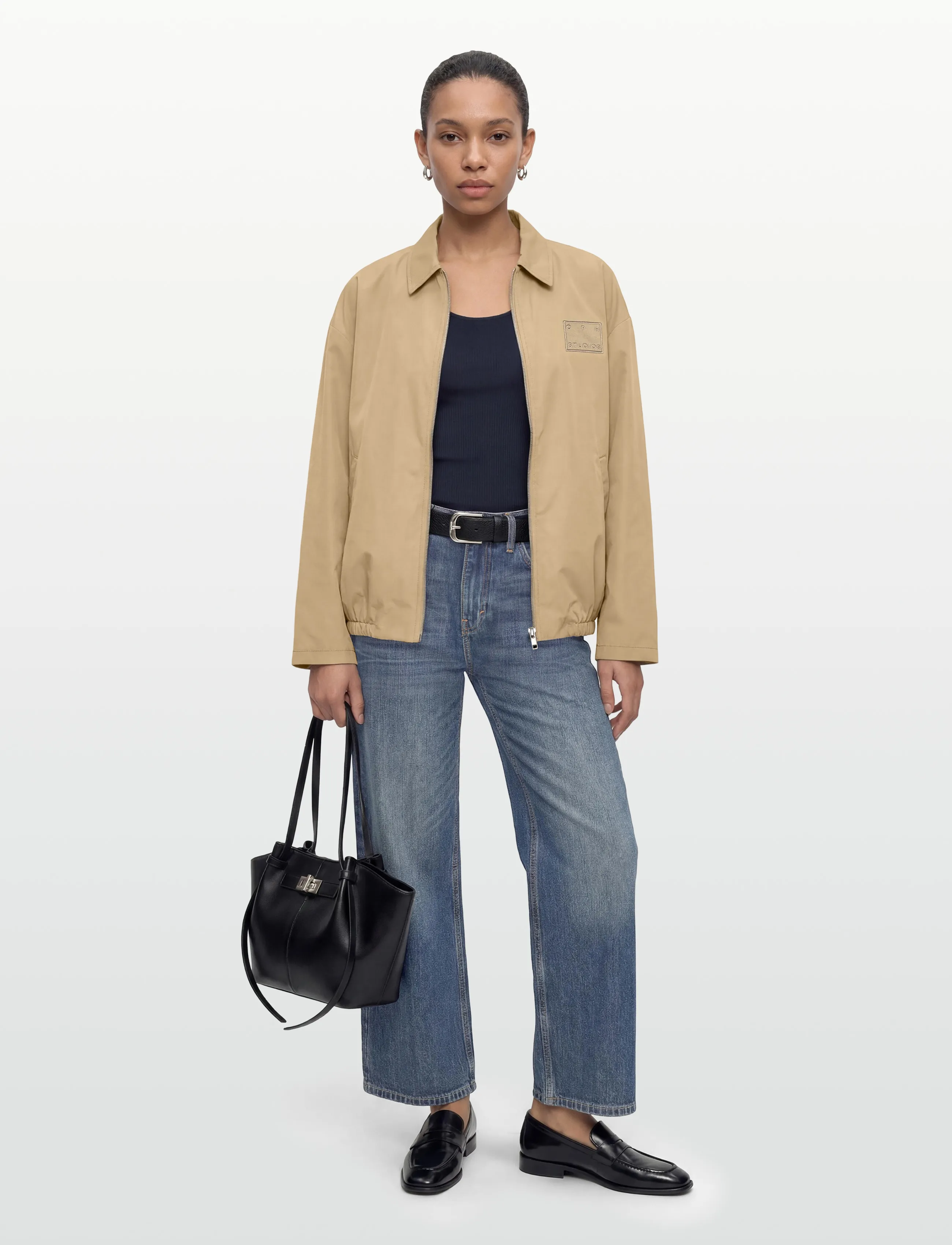 Copenhagen Studios CPH NYLON JACKET 1 nylon pink - Jackets - BEIGE / beige