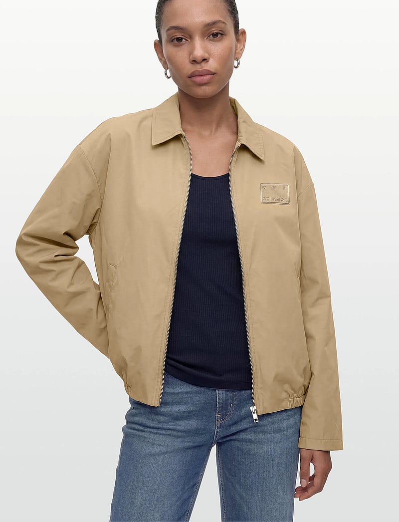 Copenhagen Studios - CPH NYLON JACKET 1 nylon black - frühlingsjacken - beige - 3