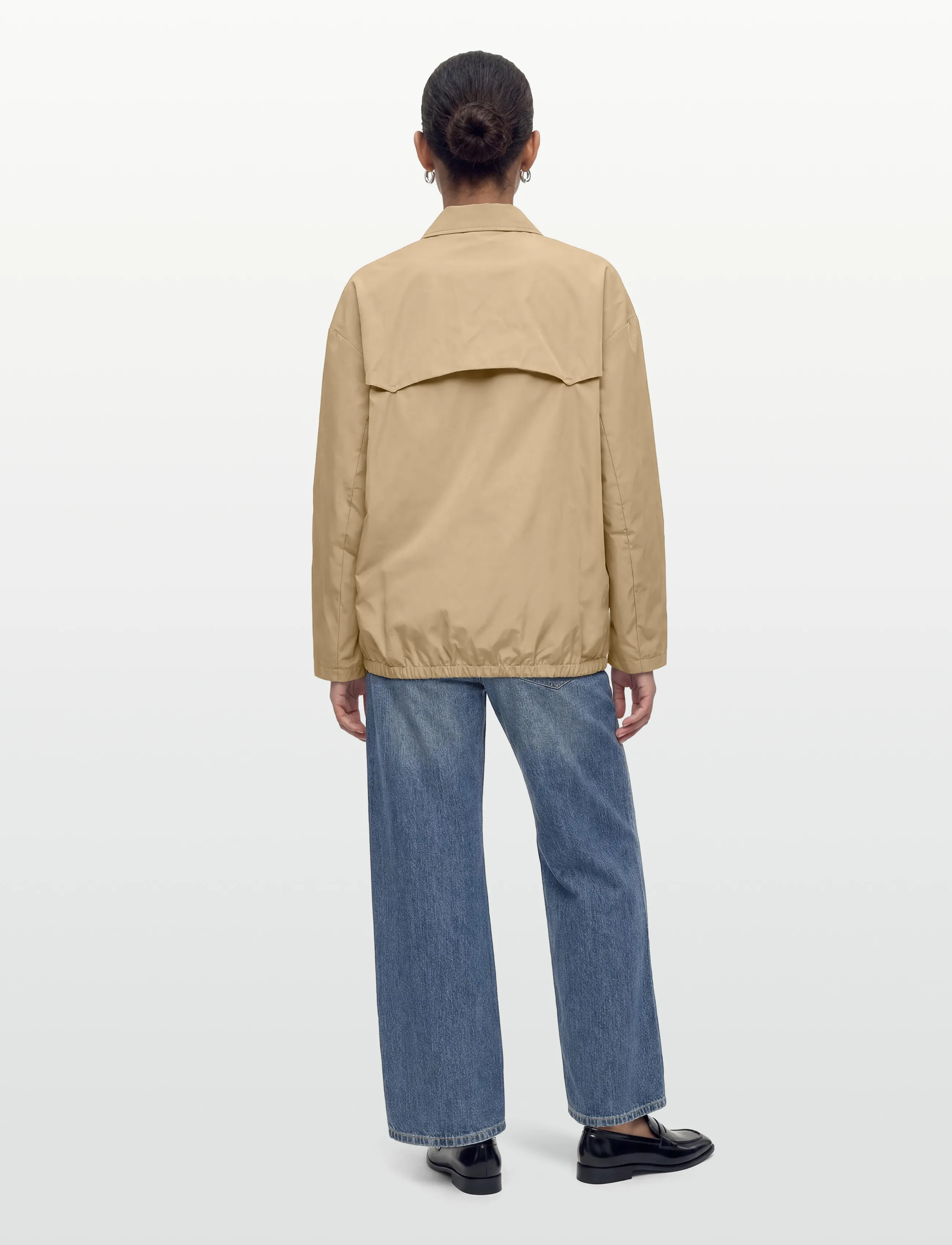 Copenhagen Studios - CPH NYLON JACKET 1 nylon black - lentejassen - beige - 4
