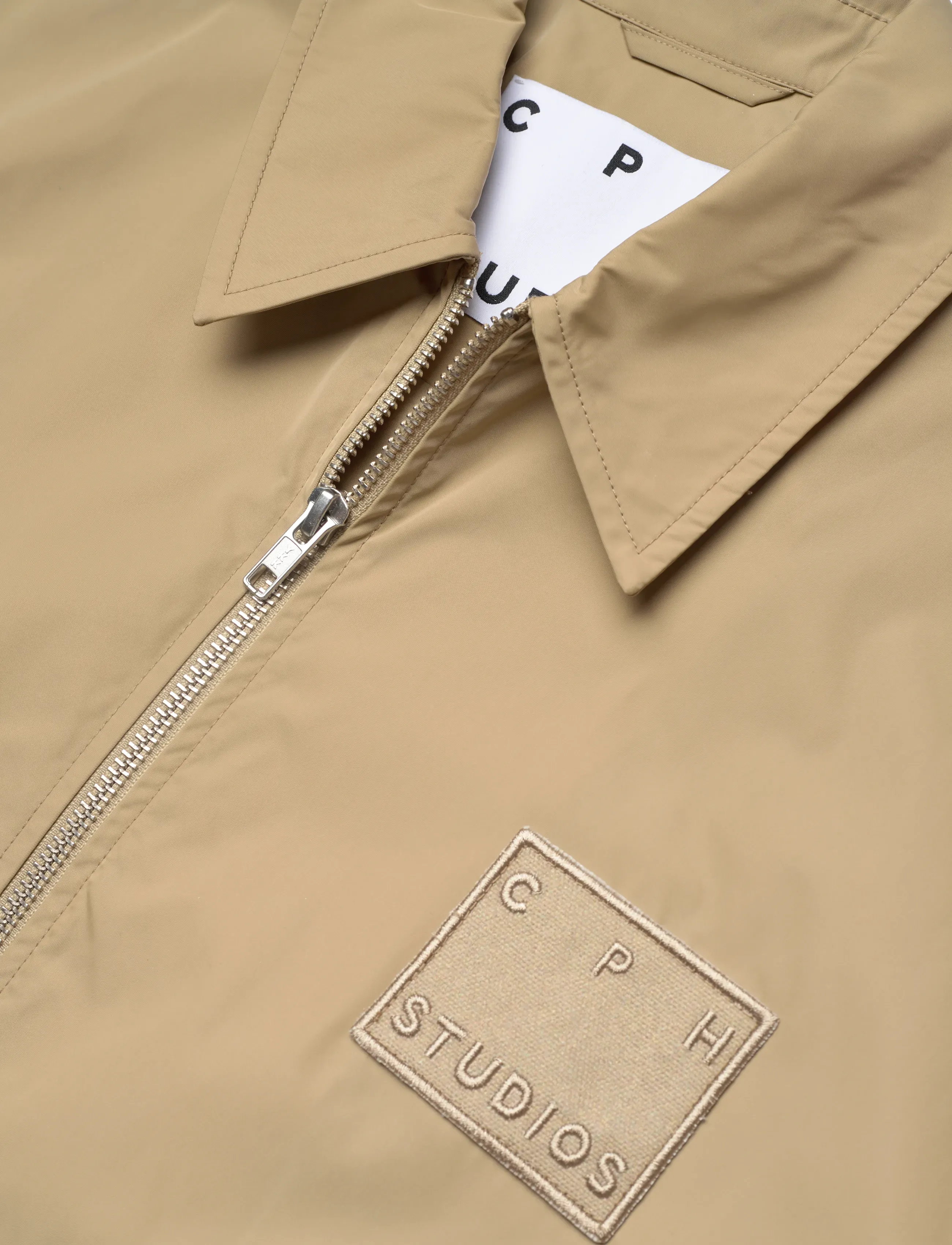 Copenhagen Studios - CPH NYLON JACKET 1 nylon black - lentejassen - beige - 5