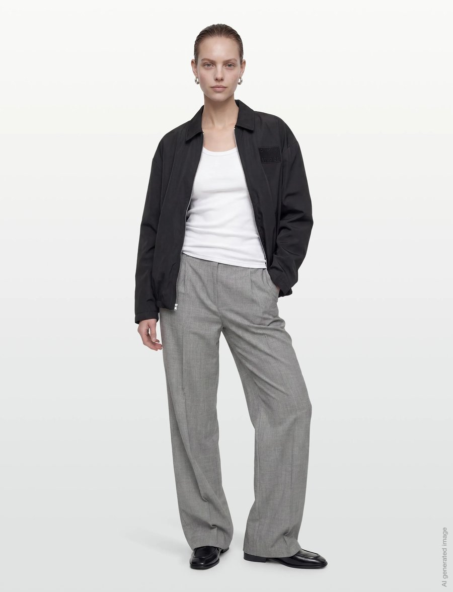 Copenhagen Studios - CPH NYLON JACKET 1 nylon black - frühlingsjacken - black - 0