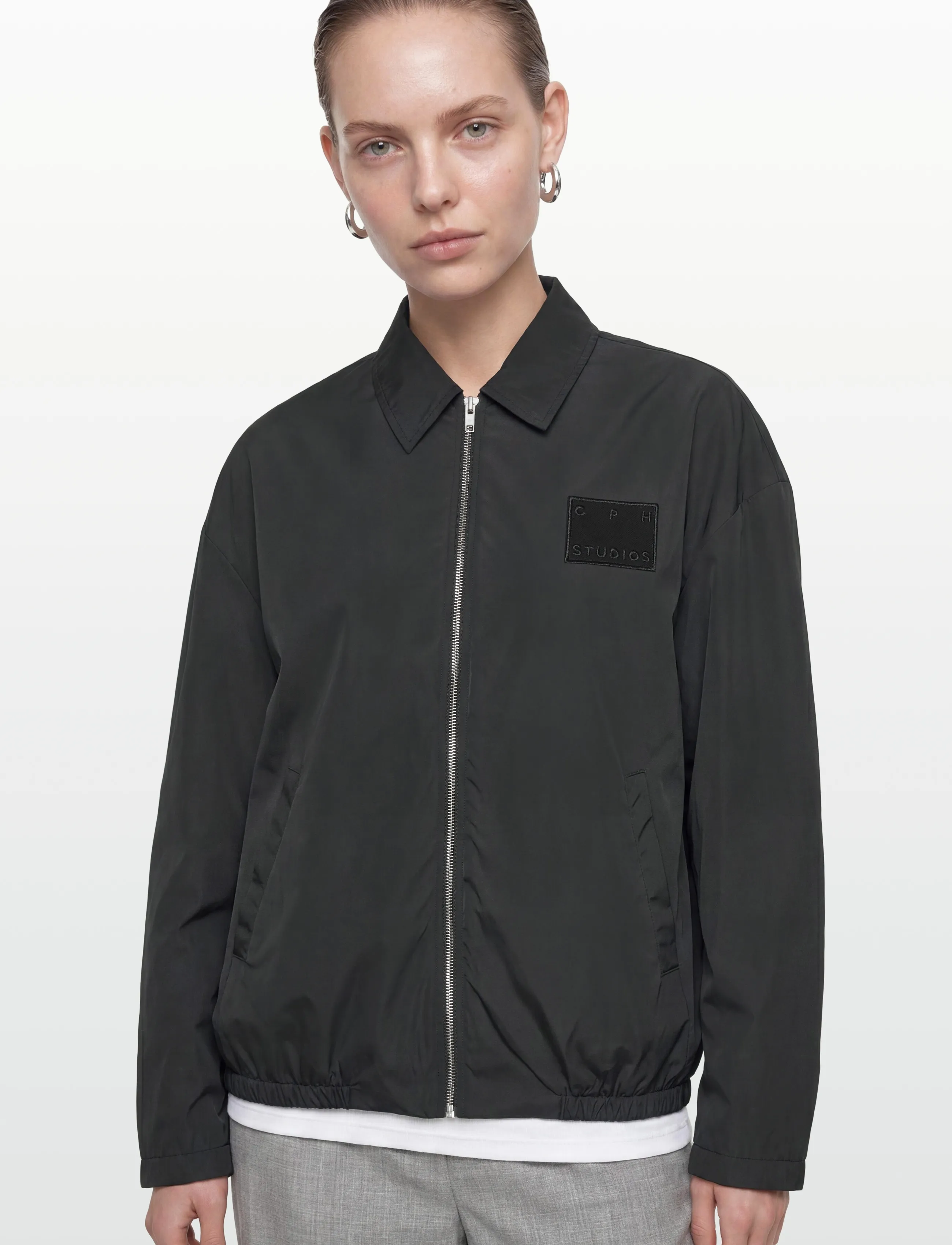 Copenhagen Studios - CPH NYLON JACKET 1 nylon black - pavasara jakas - black - 3