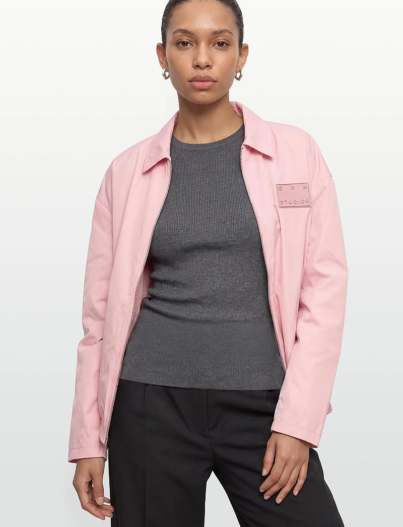Copenhagen Studios - CPH NYLON JACKET 1 nylon black - frühlingsjacken - pink - 3
