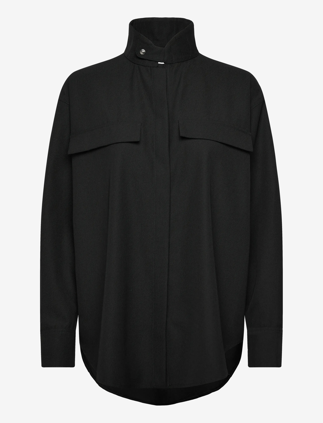 Copenhagen Studios - CPH OVERSHIRT 1 cotton white - paitatakit - black - 0