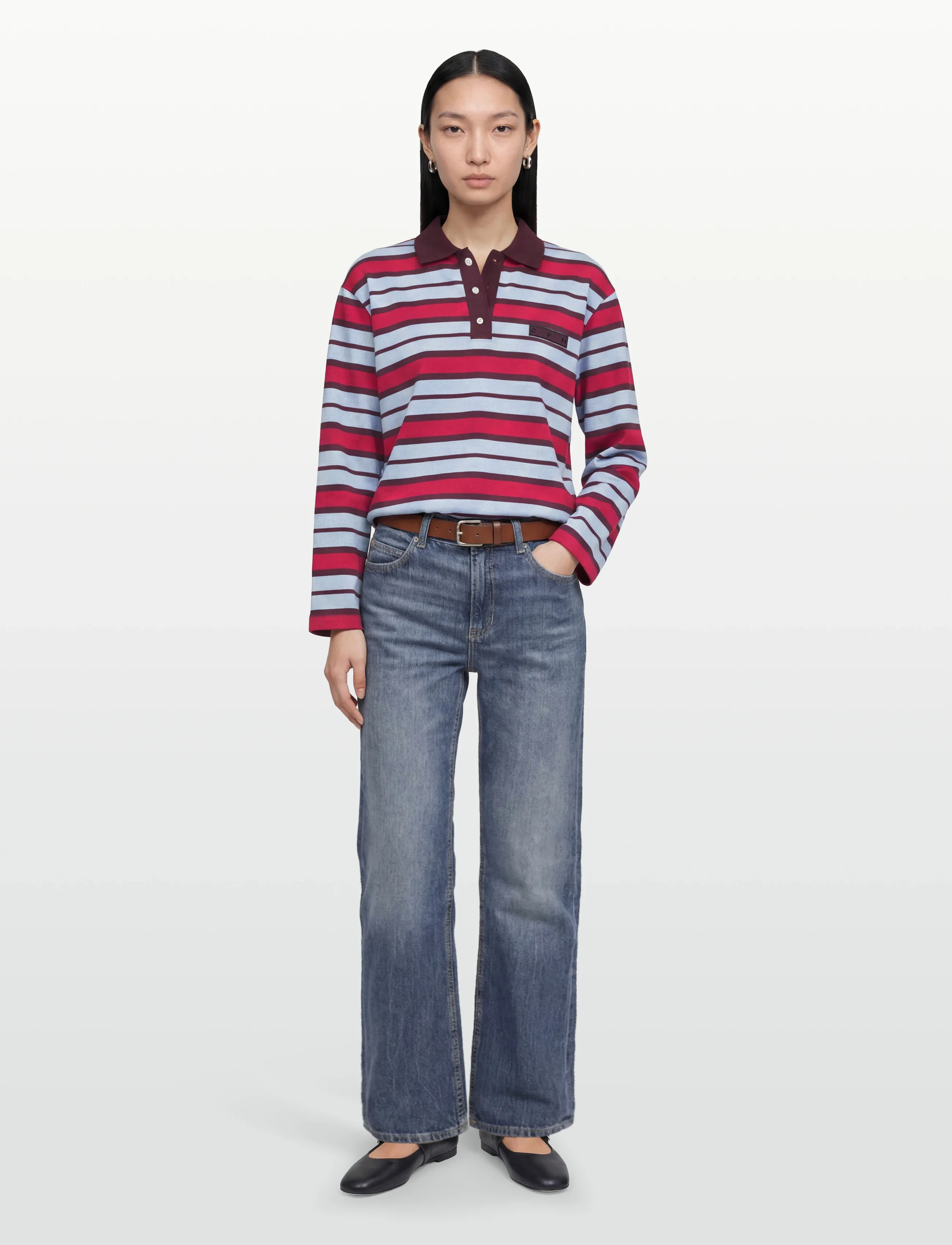 Cph Poloshirt 1 Cotton Blue Striped