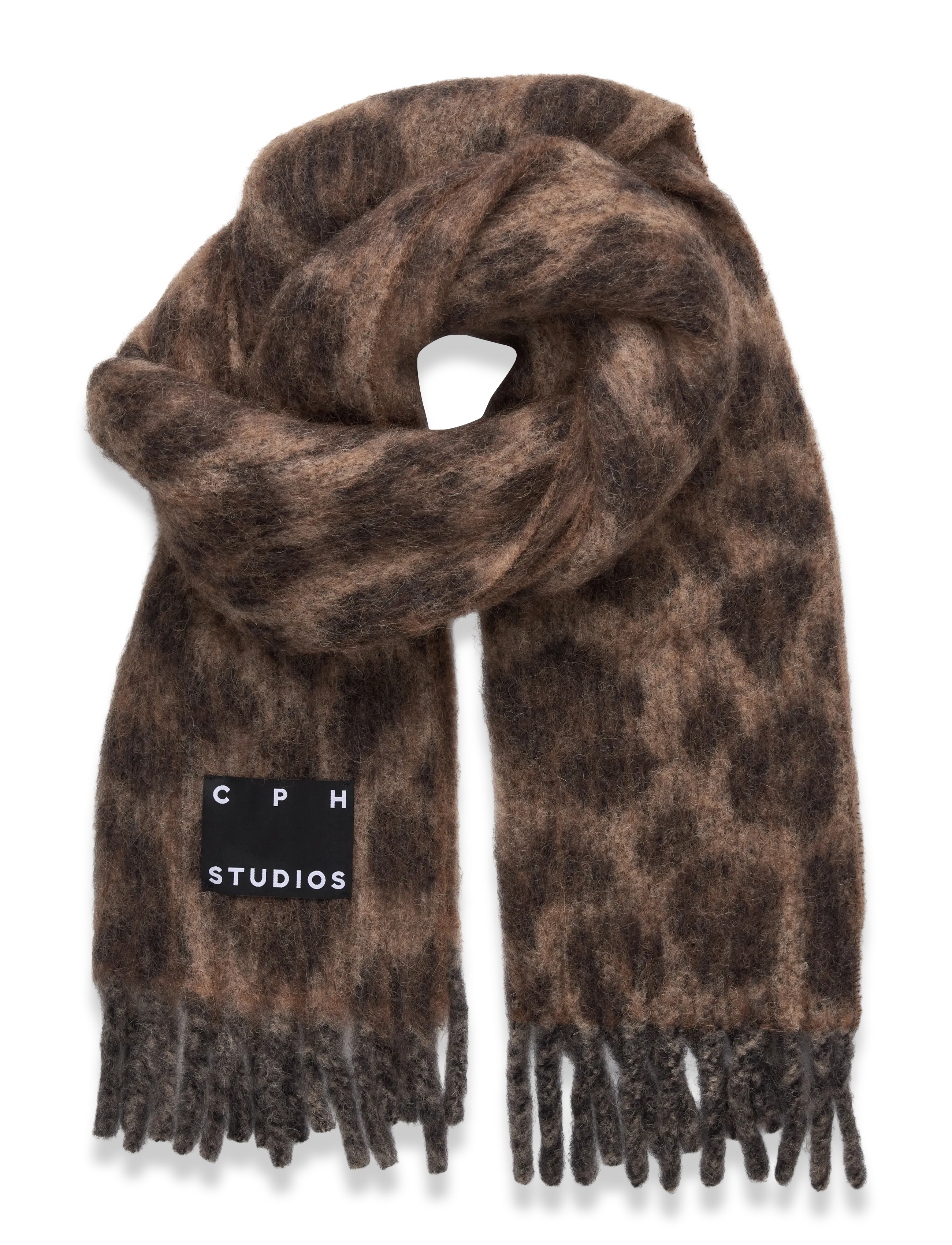 CPH SHAWL 15 wool mix leo - LEO