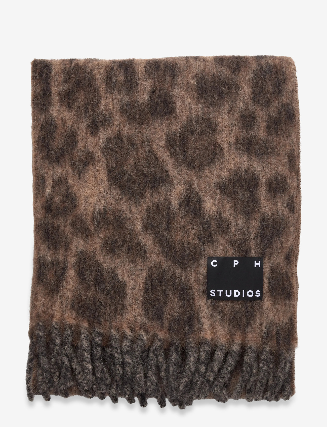 Copenhagen Studios - CPH SHAWL 15 wool mix leo - halstørklæder - leo - 1