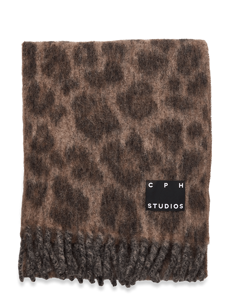 Copenhagen Studios - CPH SHAWL 15 wool mix leo - halstørklæder - leo - 1
