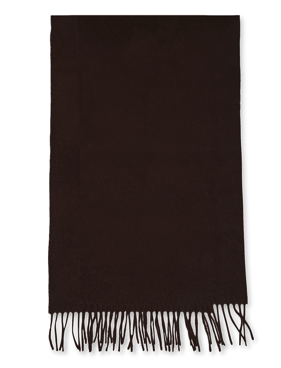 Copenhagen Studios - CPH SHAWL 18 wool chocolate - kashmir - chocolate - 0