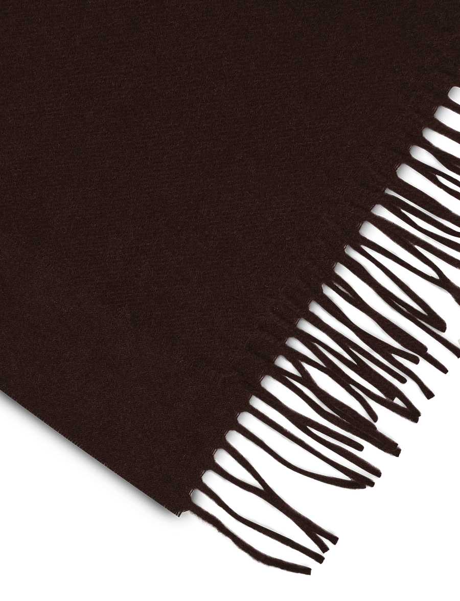 Copenhagen Studios - CPH SHAWL 18 wool chocolate - kashmir - chocolate - 2