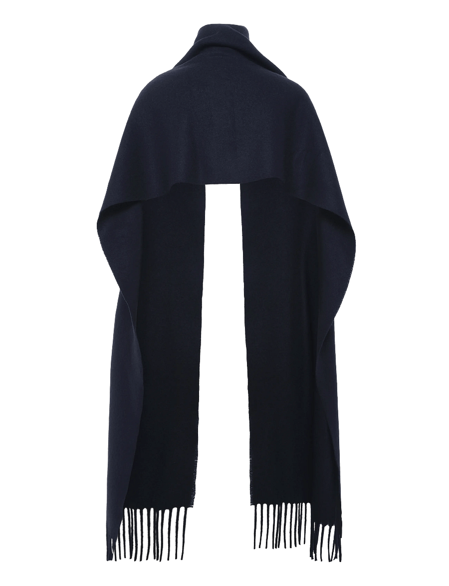Copenhagen Studios - CPH SHAWL 18 wool navy blue - kaschmir - navy blue - 1