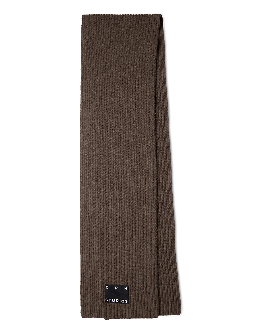 Copenhagen Studios - CPH SHAWL 29 wool mix chocolate - winterschals - chocolate - 0