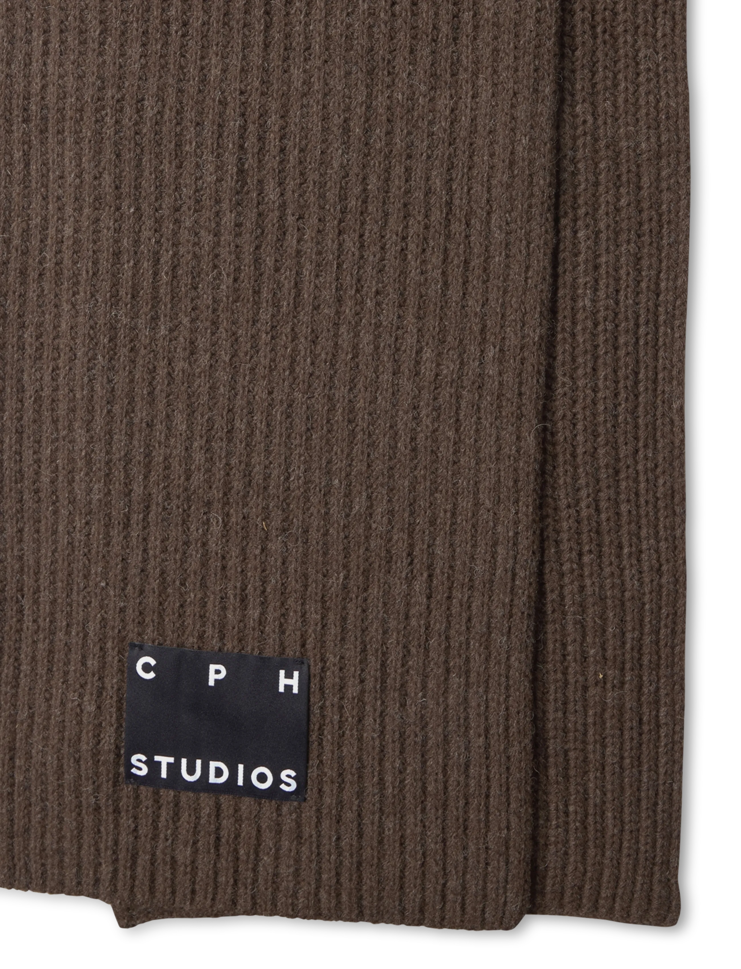 Copenhagen Studios - CPH SHAWL 29 wool mix chocolate - winterschals - chocolate - 2